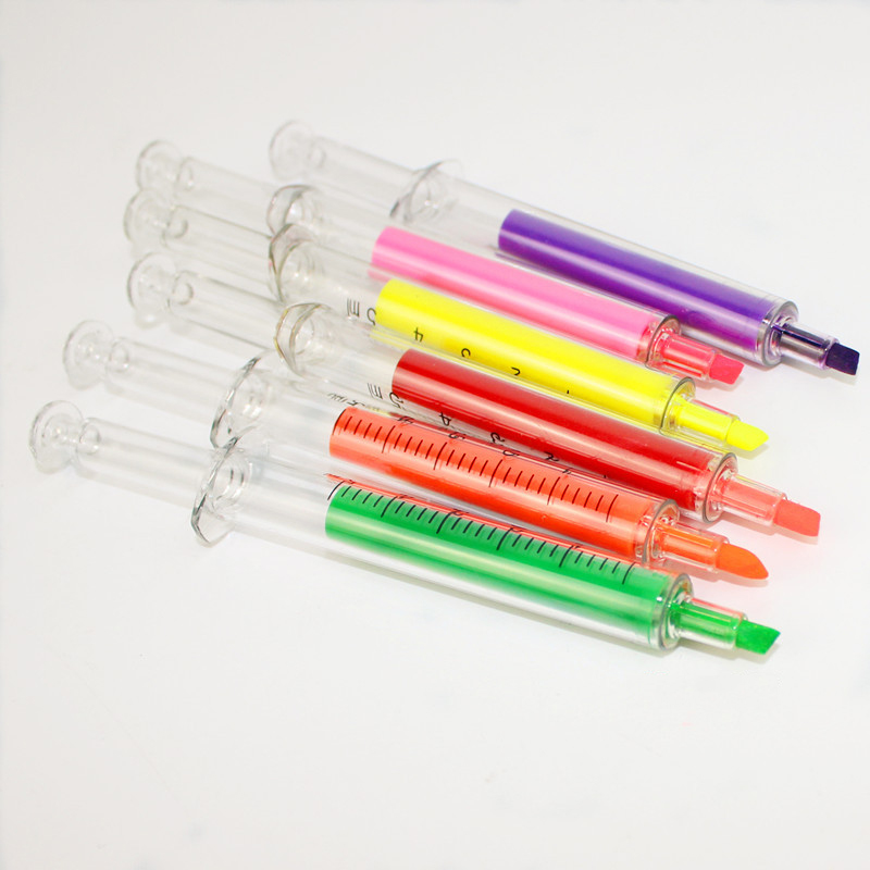 syringe highlighter marker