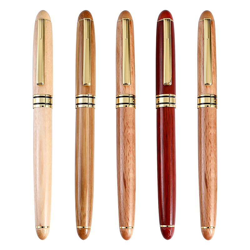 wooden roller ball pen