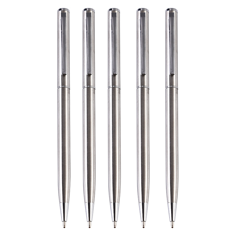 advertising stainless steel twist metal pen