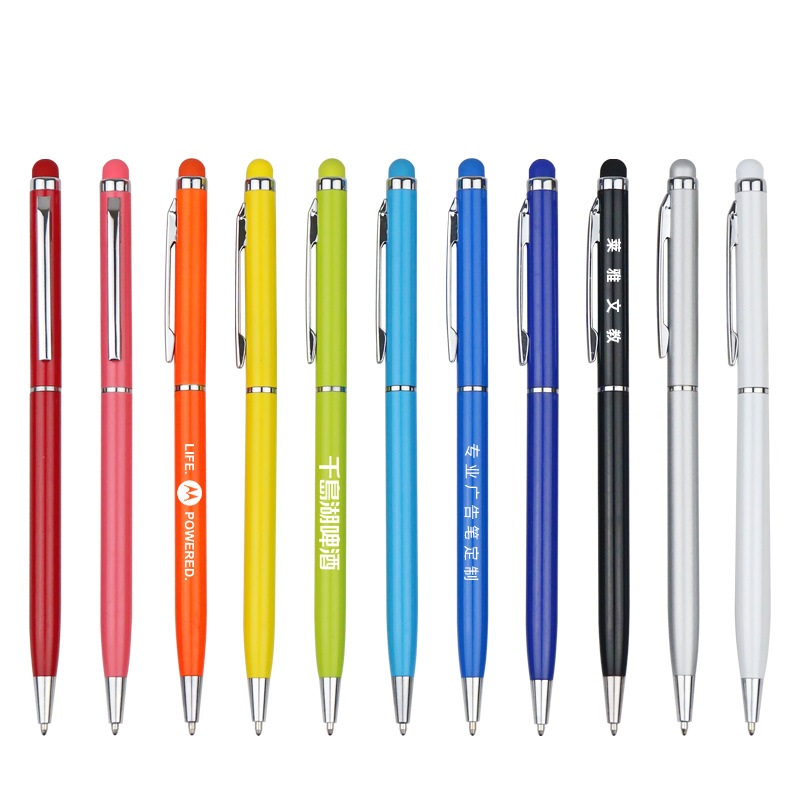 cheap style promotional logo metal pen