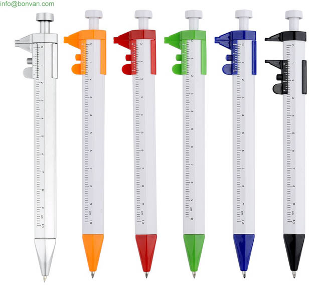 plastic ruler pen,vernier caliper pen