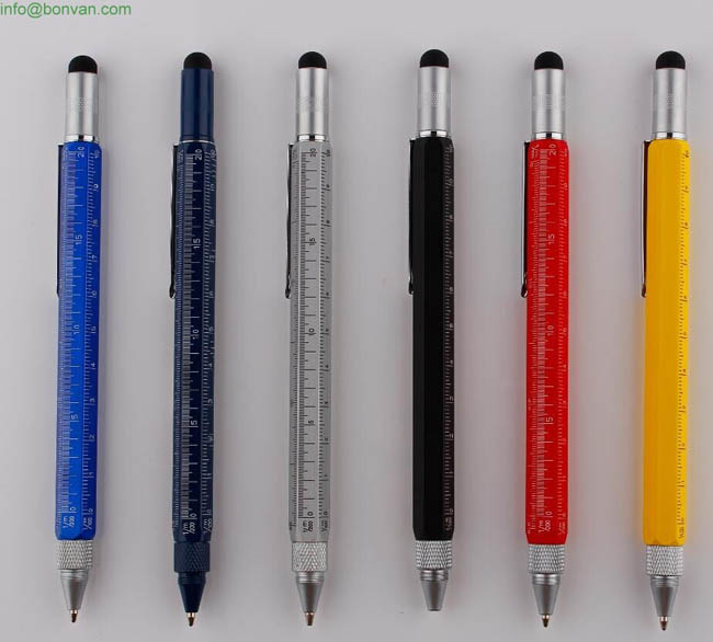 Tool Pen,Screwdriver Ruler pen, Level pen