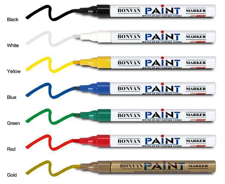 paint marker, Aluminum paint marker, paint pen